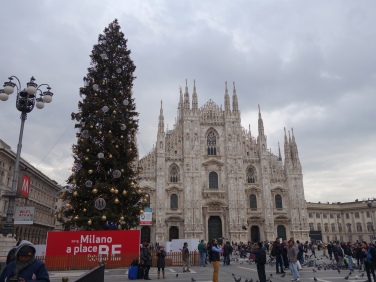 Duomo and Christmas Tree